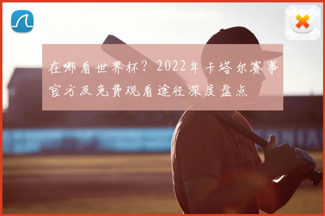 在哪看世界杯？2022年卡塔尔赛事官方及免费观看途径深度盘点
