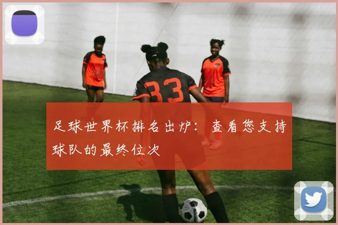 足球世界杯排名出炉：查看您支持球队的最终位次
