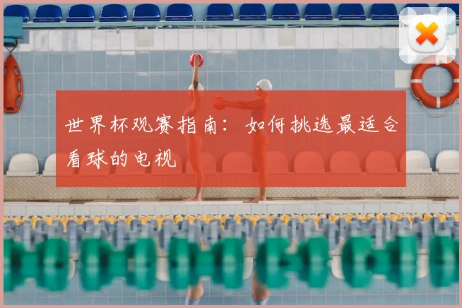 世界杯观赛指南：如何挑选最适合看球的电视